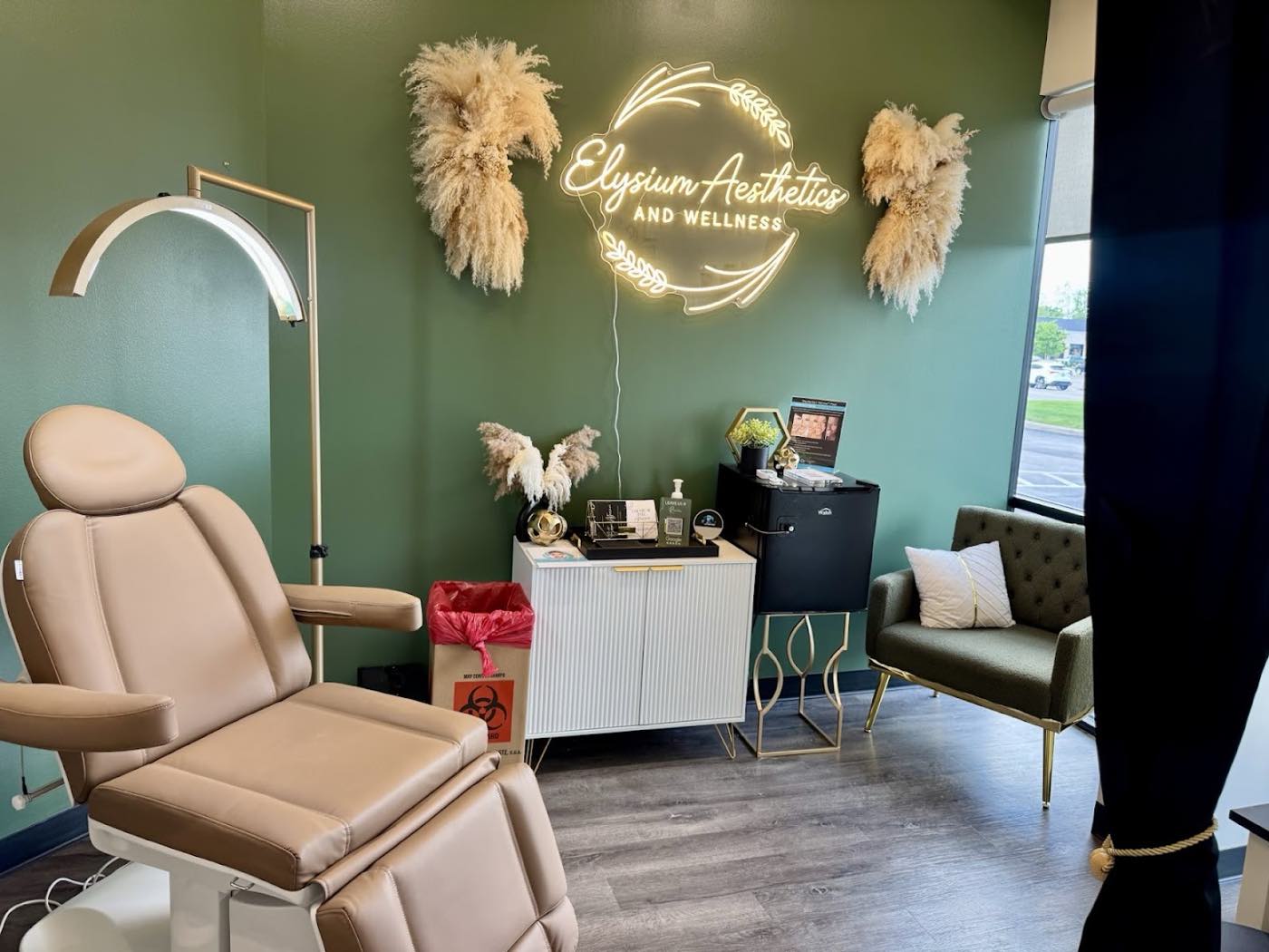 Interior of Elysium Aesthetics
